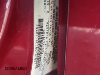 2008 Nissan Versa 1.8 S with VIN 3N1BC11E58L417857, listed as a Copart auction lot 70824094 with 163,032 mi miles and Salvage Title. Bid and sale history available at carsss.com. Image 14.