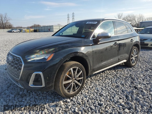 2021 Audi SQ5 Premium Plus with VIN WA1B4AFY3M2022417, listed as a Copart auction lot 40376364 with 37,831 mi miles and . Bid and sale history available at DreamBid. Image 1.