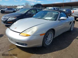 1999 Porsche Boxster with VIN WP0CA2989XU627152, listed as a IAAI auction lot 41805432 with 112,380 mi miles. Bid and sale history available at carsss.com. Image 17.