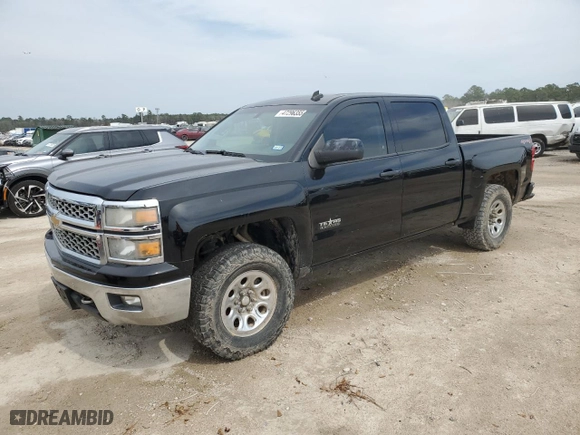 2014 Chevrolet Silverado 1500 LT with VIN 3GCUKRECXEG385363, listed as a Copart auction lot 47296355 with 157,184 mi miles and Clean Title. Bid and sale history available at carsss.com. Image 1.