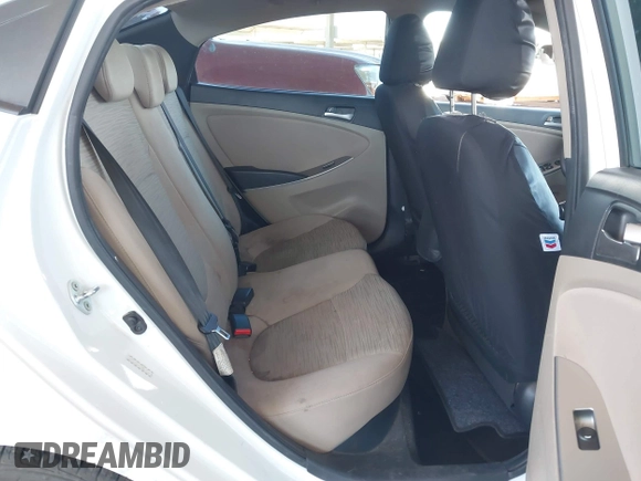 2016 Hyundai Accent SE z VIN KMHCT4AEXGU127858, wystawiony jako IAAI lot #41847611 z przebiegiem 146 096 mil mil oraz . Historia ofert i sprzedaży dostępna na DreamBid. Obrazek 8.