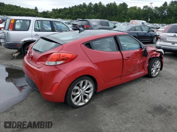 2012 Hyundai Veloster w/Black Int with VIN KMHTC6AD9CU044998, listed as a Copart auction lot 61774285 with 199,415 mi miles and Non repairable. Bid and sale history available at DreamBid. Image 3.
