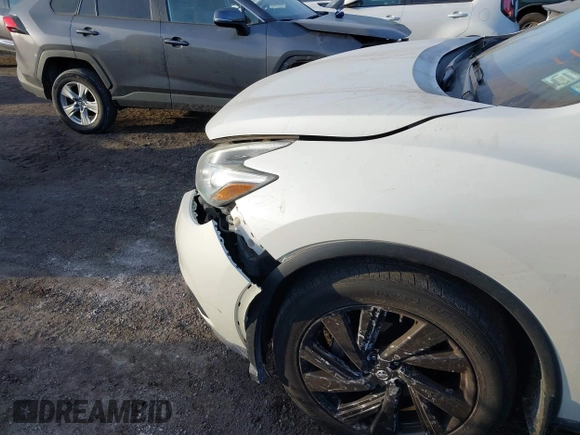 2017 Nissan Murano Platinum z VIN 5N1AZ2MH6HN188216, wystawiony jako IAAI lot #41442736 z przebiegiem 97 429 mil mil oraz . Historia ofert i sprzedaży dostępna na DreamBid. Obrazek 19.
