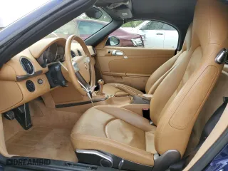 2006 Porsche Boxster with VIN WP0CA29896U713284, listed as a Copart auction lot 76937324 with 28,081 mi miles and Salvage Title. Bid and sale history available at carsss.com. Image 7.