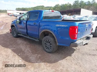 2019 Ford Ranger XL with VIN 1FTER4EHXKLB11447, listed as a IAAI auction lot 41567759 with 140,612 mi miles. Bid and sale history available at carsss.com. Image 3.