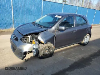 2017 Nissan Micra S z VIN 3N1CK3CP5HL253222, wystawiony jako Copart lot #54843115 z przebiegiem 84 860 mil mil oraz Tytuł czysty. Historia ofert i sprzedaży dostępna na DreamBid. Obrazek 1.