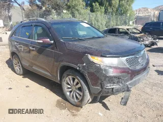 2011 Kia Sorento EX with VIN 5XYKU4A20BG001554, listed as a IAAI auction lot 41954009 with 119,323 mi miles. Bid and sale history available at carsss.com. Image 1.