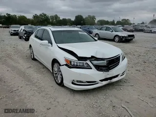 2015 Acura RLX Advance Pkg with VIN JH4KC1F97FC001275, listed as a Copart auction lot 72836534 with 57,298 mi miles and Salvage Title. Bid and sale history available at carsss.com. Image 11.