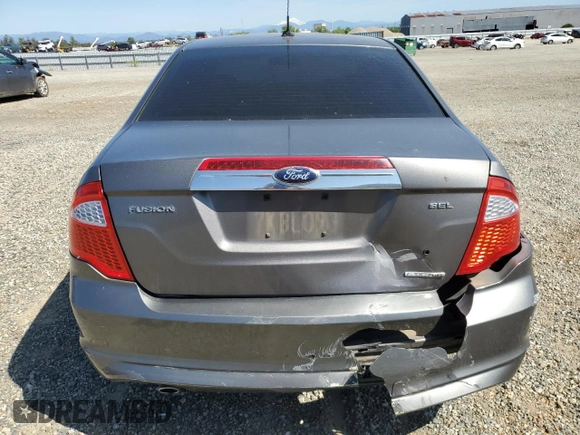 2012 Ford Fusion SEL with VIN 3FAHP0JG2CR421903, listed as a Copart auction lot 54992505 with 201,518 mi miles and Salvage Title. Bid and sale history available at carsss.com. Image 6.