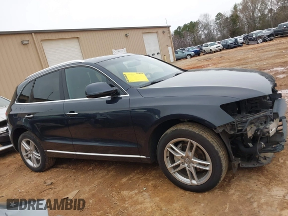 2017 Audi Q5 Premium with VIN WA1C2AFP5HA091896, listed as a IAAI auction lot 41553610 with 124,553 mi miles. Bid and sale history available at carsss.com. Image 13.