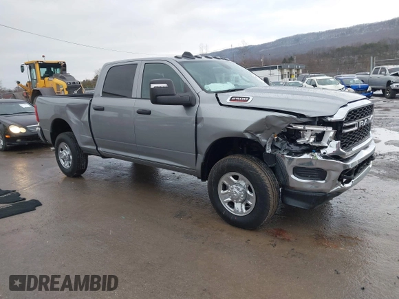 2024 Ram 2500 Tradesman with VIN 3C6UR5CJ2RG315276, listed as a IAAI auction lot 41570729 with 137 mi miles. Bid and sale history available at carsss.com. Image 1.