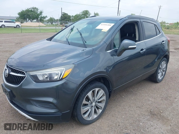 2017 Buick Encore Preferred with VIN KL4CJASB7HB077425, listed as a IAAI auction lot 42355204 with 103,439 mi miles and . Bid and sale history available at DreamBid. Image 2.