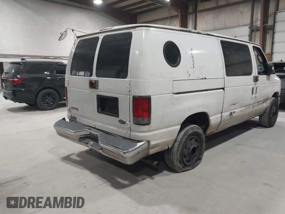 2008 Ford Econoline Cargo Commercial with VIN 1FTNE14W38DA55834, listed as a IAAI auction lot 41711206 with 102,369 mi miles and . Bid and sale history available at DreamBid. Image 12.