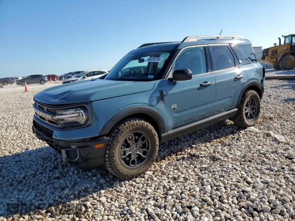 2021 Ford Bronco Sport Big Bend z VIN 3FMCR9B61MRA92276, wystawiony jako Copart lot #56339755 z przebiegiem 32 909 mil mil oraz Szkoda całkowita • Salvage title. Historia ofert i sprzedaży dostępna na DreamBid. Obrazek 1.
