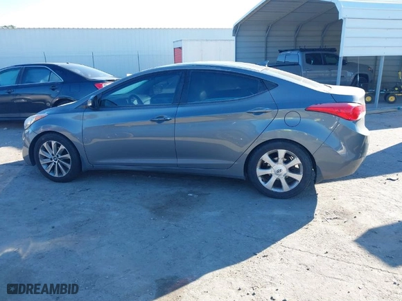 2013 Hyundai Elantra GLS PZEV with VIN 5NPDH4AEXDH304442, listed as a IAAI auction lot 41136472 with 182,800 mi miles. Bid and sale history available at carsss.com. Image 14.