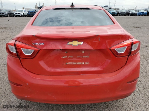 2018 Chevrolet Cruze LS with VIN 1G1BC5SM6J7139452, listed as a Copart auction lot 50046185 with 72,564 mi miles and Clean Title. Bid and sale history available at carsss.com. Image 6.