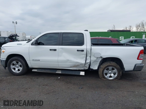 2024 Ram 1500 Big Horn with VIN 1C6SRFFT6RN115065, listed as a IAAI auction lot 41997639 with 15,453 mi miles and . Bid and sale history available at DreamBid. Image 15.