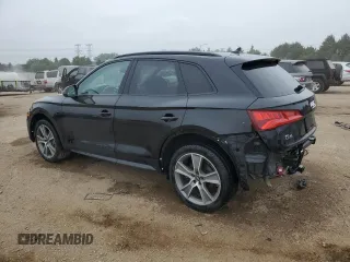 2020 Audi Q5 Premium Plus with VIN WA1BNAFY4L2065613, listed as a Copart auction lot 60804035 with 52,698 mi miles and Salvage title. Bid and sale history available at DreamBid. Image 2.