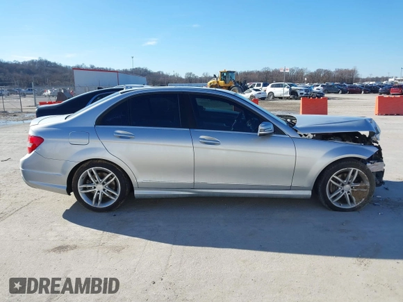2013 Mercedes-Benz C-Class C 250 Sport with VIN WDDGF4HB8DG097235, listed as a IAAI auction lot 41641087 with 140,137 mi miles. Bid and sale history available at carsss.com. Image 14.