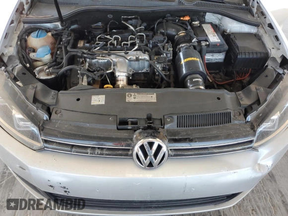 2012 Volkswagen Jetta SportWagen TDI with VIN 3VWPL7AJ7CM640422, listed as a Copart auction lot 75838894 with 127,804 mi miles and Salvage Title. Bid and sale history available at carsss.com. Image 11.