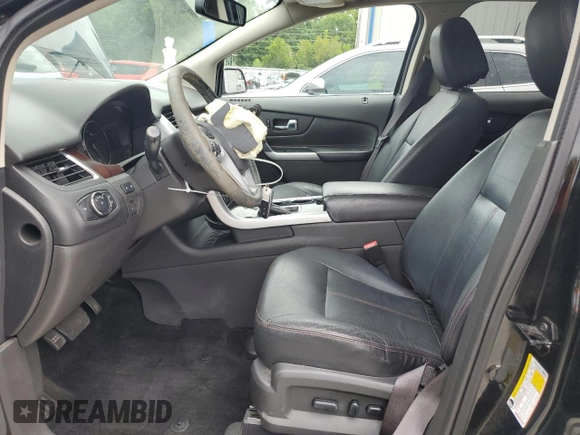 2013 Ford Edge Limited with VIN 2FMDK3KC0DBC60841, listed as a Copart auction lot 59917675 with 98,855 mi miles and Salvage title. Bid and sale history available at DreamBid. Image 7.