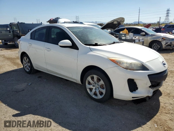 2013 Mazda 3 i SV with VIN JM1BL1TG6D1785025, listed as a Copart auction lot 56279915 with 134,544 mi miles and Salvage title. Bid and sale history available at DreamBid. Image 4.