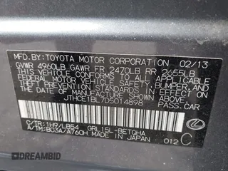 2013 Lexus GS 350 with VIN JTHCE1BL7D5014898, listed as a IAAI auction lot 41656269 with 102,275 mi miles. Bid and sale history available at carsss.com. Image 9.