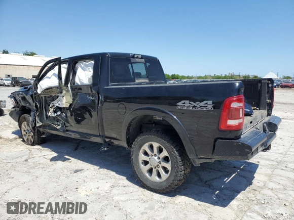 2021 Ram 2500 Laramie с VIN 3C6UR5FL2MG611033, выставлен на аукционе Copart как лот 59320895 с пробегом 182 776 миль миль и Списание • Salvage title. История ставок и продаж доступна на DreamBid. Изображение 2.