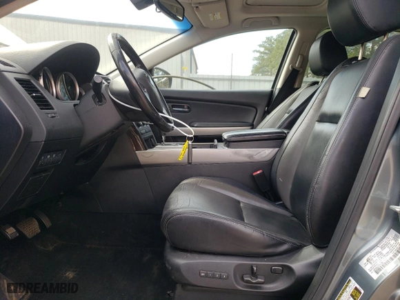 2012 Mazda CX-9 Grand Touring with VIN JM3TB2DA0C0337365, listed as a Copart auction lot 48554145 with 153,153 mi miles and Salvage Title. Bid and sale history available at carsss.com. Image 7.