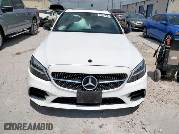 2019 Mercedes-Benz C 300 with VIN 55SWF8DBXKU310789, listed as a Copart auction lot 54862875 with 63,094 mi miles and Salvage Title. Bid and sale history available at DreamBid. Image 5.