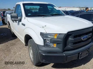 2017 Ford F-150 XL with VIN 1FTMF1C87HKD44271, listed as a IAAI auction lot 41666798 with 158,387 mi miles. Bid and sale history available at carsss.com. Image 1.