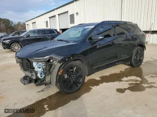 2019 Chevrolet Blazer RS with VIN 3GNKBERS0KS588554, listed as a Copart auction lot 86509164 with 108,148 mi miles and Salvage Title. Bid and sale history available at carsss.com. Image 1.