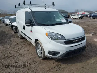 2022 Ram ProMaster City Cargo Tradesman with VIN ZFBHRFAB6N6Y48337, listed as a IAAI auction lot 41701080 with 25,488 mi miles. Bid and sale history available at carsss.com. Image 1.