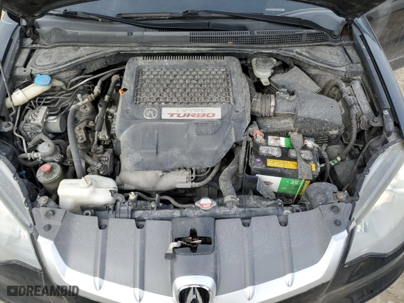 2007 Acura RDX Tech Pkg with VIN 5J8TB18577A010916, listed as a Copart auction lot 46912495 with 166,484 mi miles and Salvage Title. Bid and sale history available at carsss.com. Image 12.