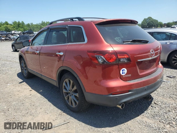 2014 Mazda CX-9 Grand Touring with VIN JM3TB3DVXE0433886, listed as a Copart auction lot 62325285 with 114,343 mi miles and Clean title. Bid and sale history available at DreamBid. Image 2.