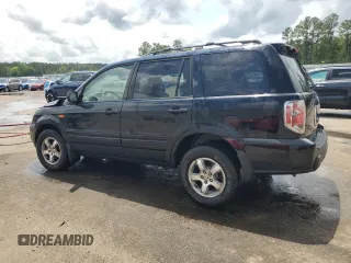 2006 Honda Pilot EX-L with VIN 2HKYF18536H554183, listed as a Copart auction lot 54327565 with 260,871 mi miles and Salvage Title. Bid and sale history available at DreamBid. Image 2.