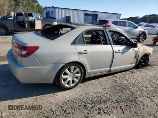 2007 Lincoln MKZ z VIN 3LNHM26T37R627849, wystawiony jako Copart lot #47033545 z przebiegiem Nie podano mil oraz Szkoda całkowita • Salvage title. Historia ofert i sprzedaży dostępna na DreamBid. Obrazek 3.