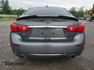 2015 Infiniti Q50 Premium z VIN JN1BV7AR3FM392685, wystawiony jako Copart lot #63233075 z przebiegiem 71 164 mil mil oraz Szkoda całkowita • Salvage title. Historia ofert i sprzedaży dostępna na DreamBid. Obrazek 6.