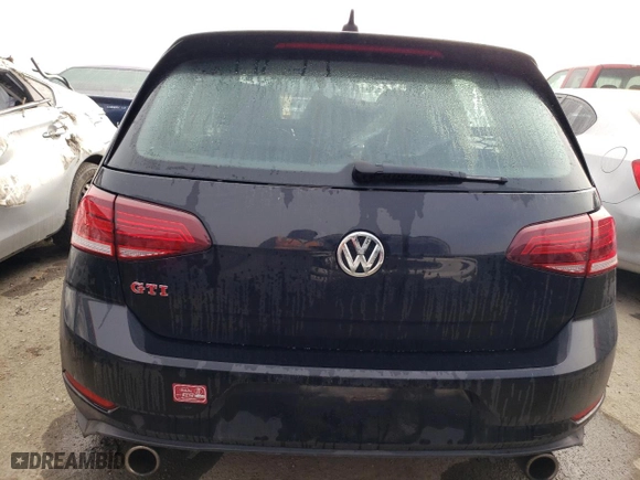 2019 Volkswagen Golf GTI S with VIN 3VW6T7AUXKM026811, listed as a Copart auction lot 41000983 with 49,168 mi miles. Bid and sale history available at carsss.com. Image 6.