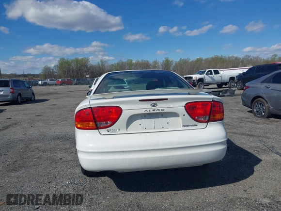 2004 Oldsmobile Alero GL1 with VIN 1G3NL52E54C130699, listed as a IAAI auction lot 41989433 with 250,670 mi miles and . Bid and sale history available at DreamBid. Image 16.