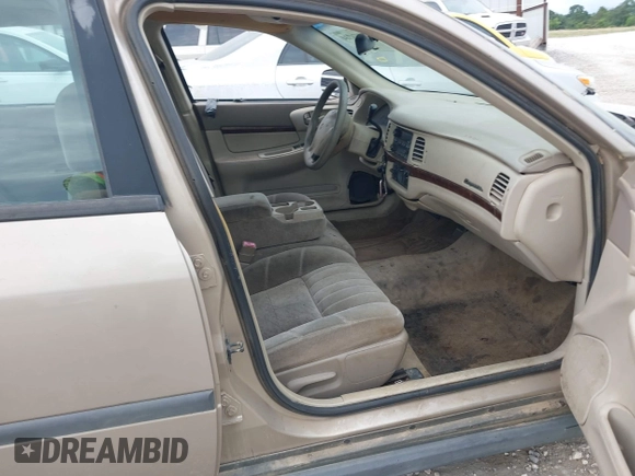 2002 Chevrolet Impala z VIN 2G1WF55E829112959, wystawiony jako IAAI lot #42874334 z przebiegiem 238 416 mil mil oraz . Historia ofert i sprzedaży dostępna na DreamBid. Obrazek 5.