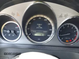 2009 Mercedes-Benz C 350 Sport with VIN WDDGF56X09R058025, listed as a IAAI auction lot 42660388 with 217,195 mi miles and . Bid and sale history available at DreamBid. Image 7.
