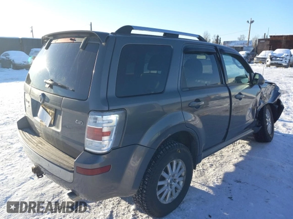 2009 Mercury Mariner Premier with VIN 4M2CU97G49KJ00526, listed as a Copart auction lot 78539534 with 108,135 mi miles and Salvage Title. Bid and sale history available at carsss.com. Image 3.