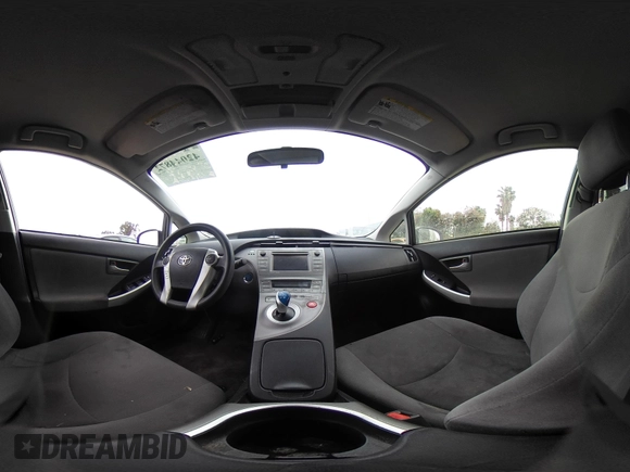 2014 Toyota Prius Four with VIN JTDKN3DU4E1748583, listed as a IAAI auction lot 42044872 with 215,032 mi miles. Bid and sale history available at carsss.com. Image 18.