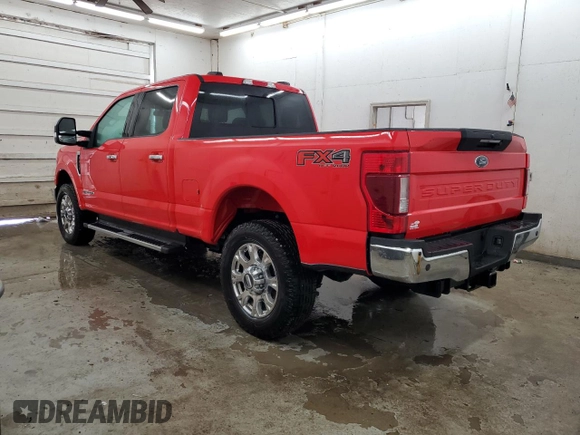 2020 Ford F-350 XL with VIN 1FT8W3BT7LED74896, listed as a Copart auction lot 53989625 with 59,726 mi miles and Salvage title. Bid and sale history available at DreamBid. Image 2.