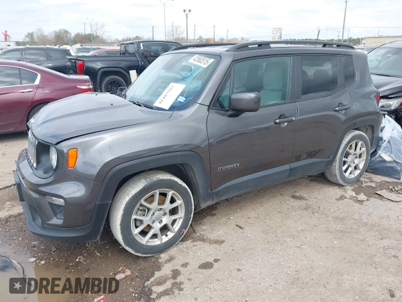 2020 Jeep Renegade Latitude with VIN ZACNJABB6LPL62935, listed as a IAAI auction lot 41487763 with 140,078 mi miles. Bid and sale history available at carsss.com. Image 17.