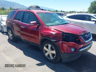 2011 GMC Acadia SLT1 with VIN 1GKKVRED6BJ136662, listed as a IAAI auction lot 42719506 with 202,939 mi miles and . Bid and sale history available at DreamBid. Image 1.