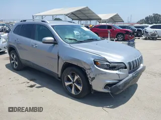 2019 Jeep Cherokee Limited with VIN 1C4PJLDB7KD207845, listed as a IAAI auction lot 42386487 with 62,635 mi miles and . Bid and sale history available at DreamBid. Image 1.