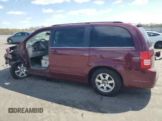 2008 Chrysler Town & Country Touring with VIN 2A8HR54P18R709169, listed as a Copart auction lot 52074935 with 0 mi miles and Clean Title. Bid and sale history available at carsss.com. Image 2.