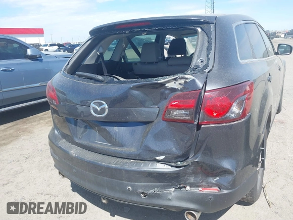 2014 Mazda CX-9 Touring with VIN JM3TB3CA8E0427017, listed as a IAAI auction lot 41875918 with 116,604 mi miles. Bid and sale history available at carsss.com. Image 6.